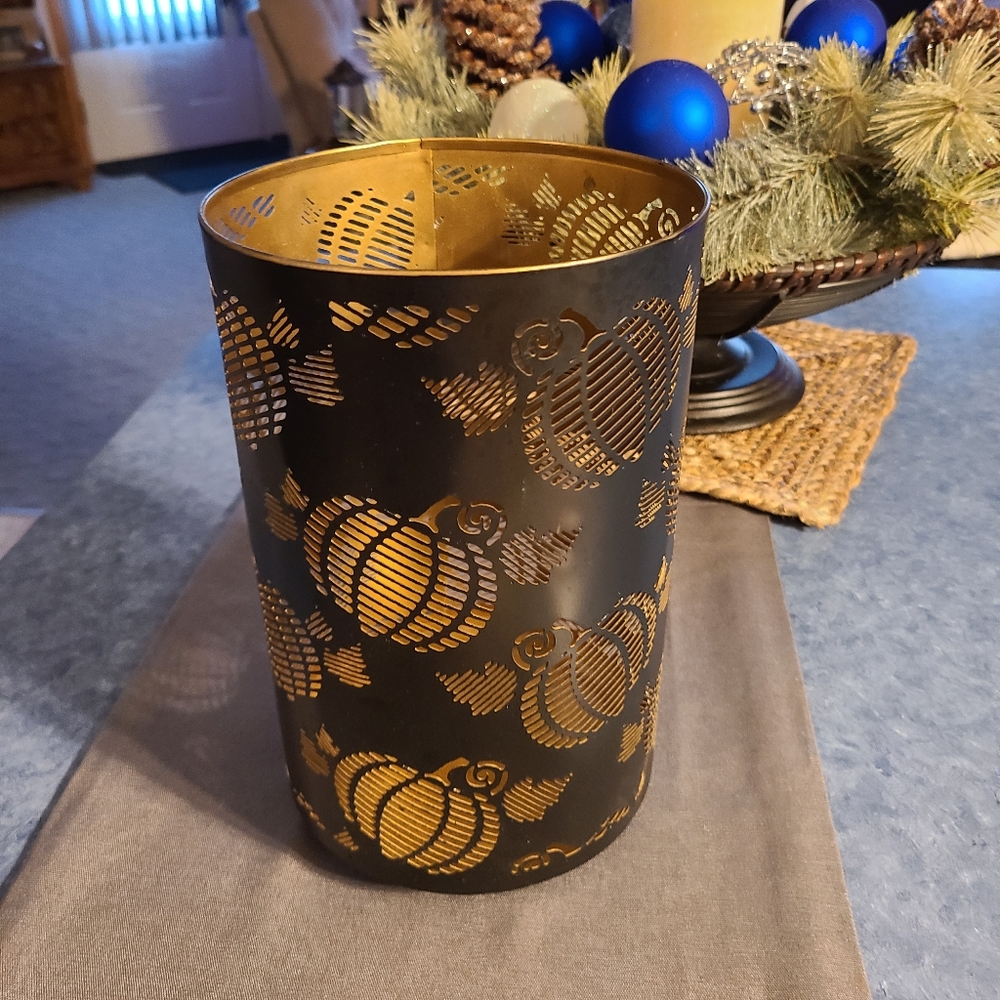 ➕3 Wick Candle holder➕ pumpkins / fall